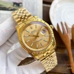Best Quality Copy Rolex DateJust Watches All Gold Jubilee 40mm
